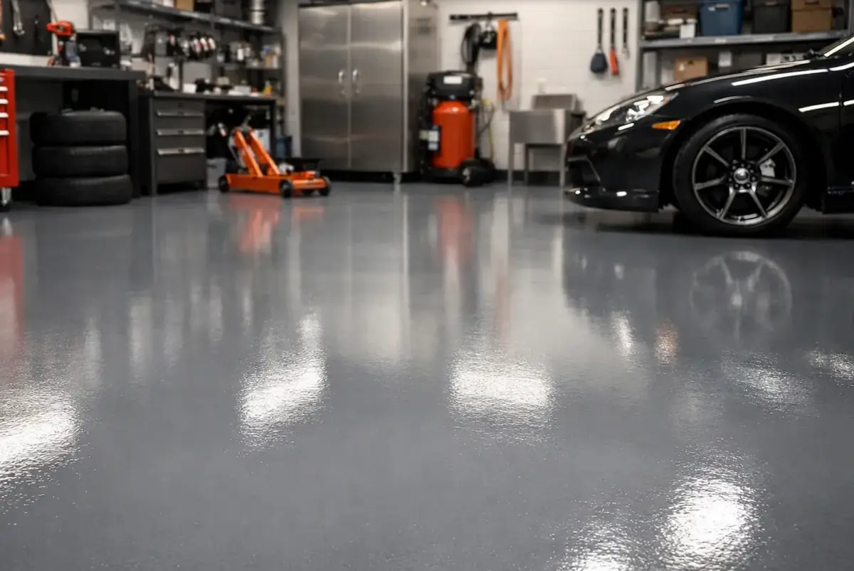 Why Solid Color Epoxy Floors Are a Smart Choice for Clean, Durable, Budget Friendly Spaces